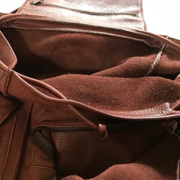 Leather Backpack BIG - Picture 5 of 10